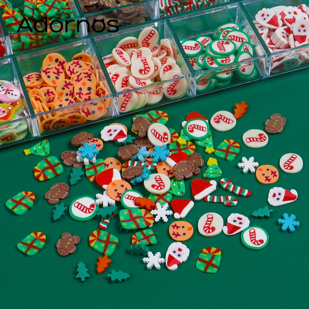 12 Grids Christmas Soft Potter - Resin Art Clay ulasan dan harga