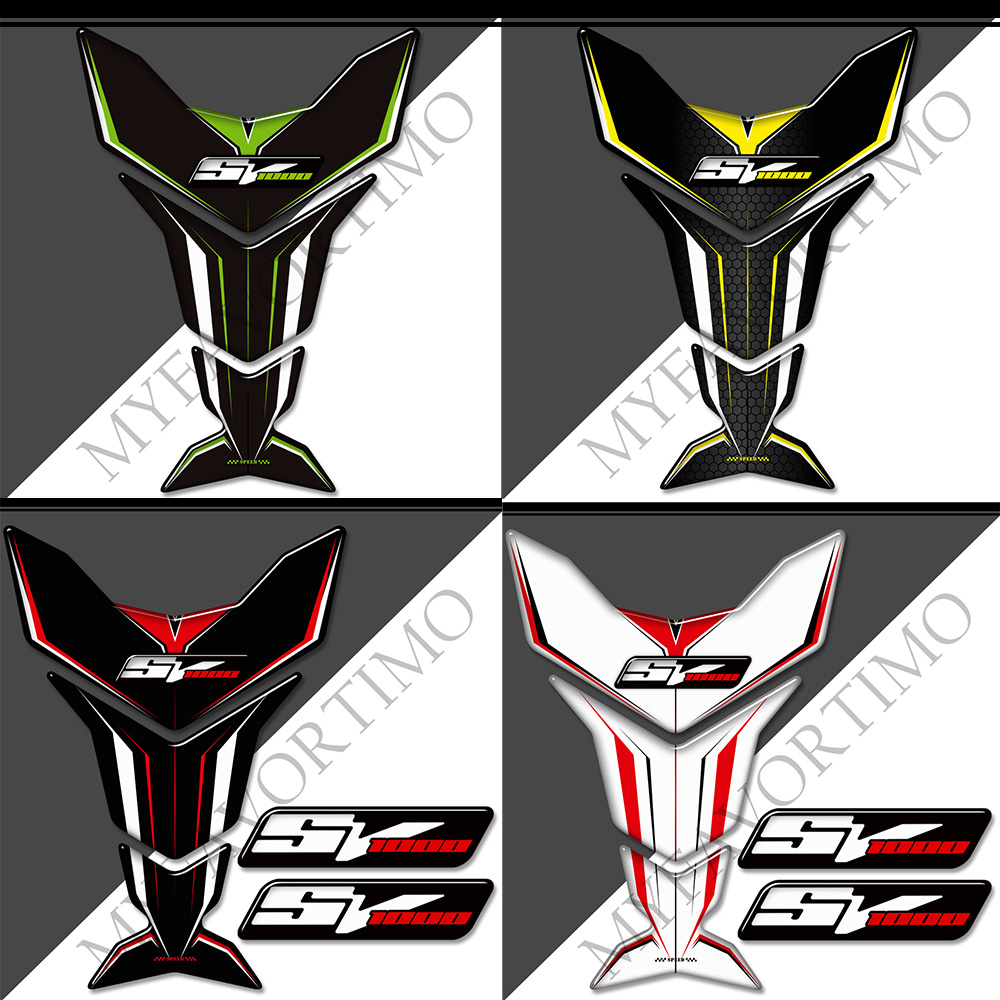 SV1000 Motorcycle Tank Pad Fue - Resin Art Sticker ulasan dan harga