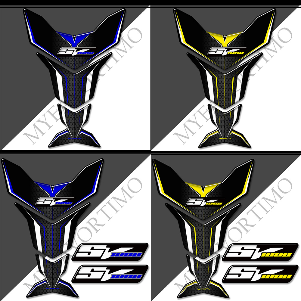SV1000 Motorcycle Tank Pad Fue - Resin Art Sticker ulasan dan harga