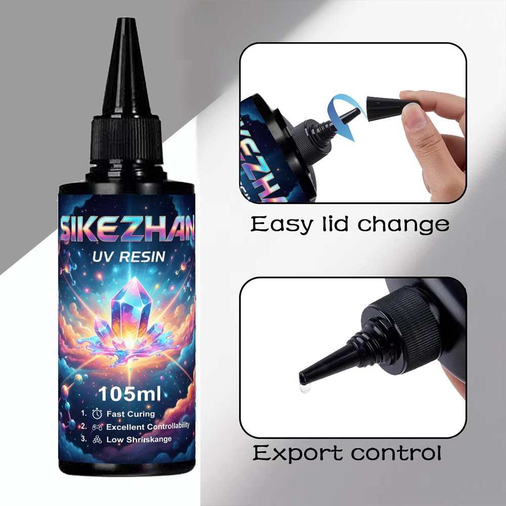 SIKEZHAN UV Resin 105ml & 6 Gr - Pearl Powder Resin ulasan dan harga