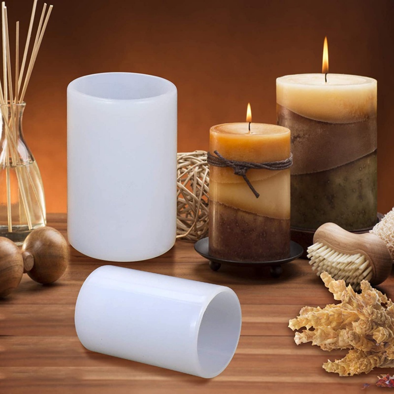 Cylindrical Silicone Mold DIY  - Resin Art Clay ulasan dan harga