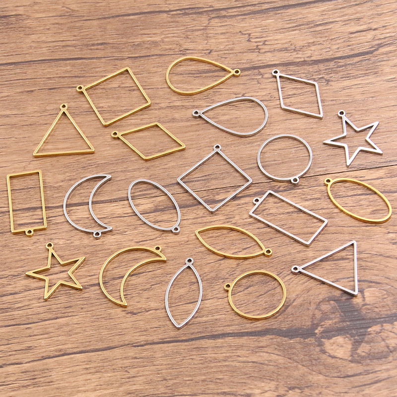 10Pcs 2 Color Stainless Steel  - Resin Art Frame ulasan dan harga