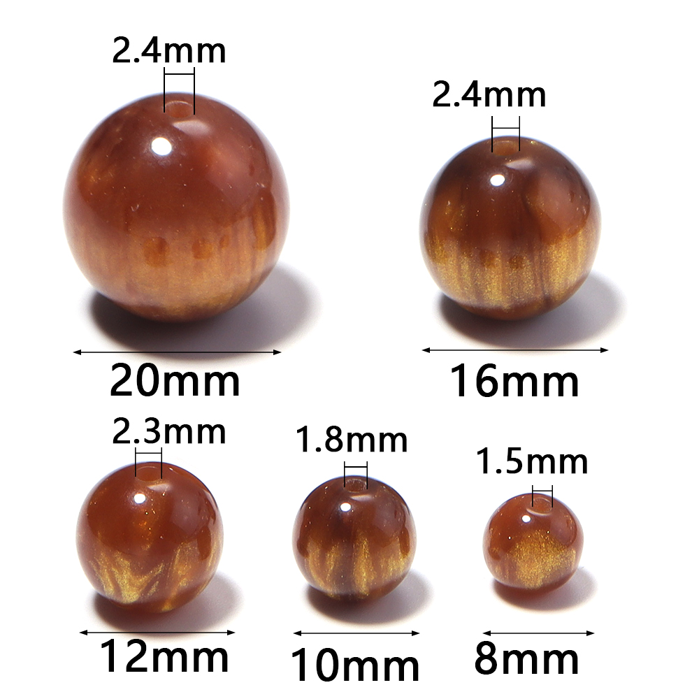 5-30pcs/lot 8-20mm Gilding Res - Resin Art Box ulasan dan harga
