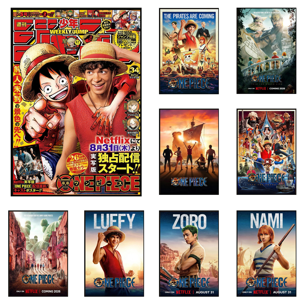 2026  Pop Manga One Piece Live - Resin Art Wall ulasan dan harga