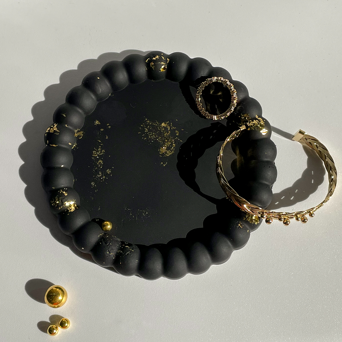 Bubble Lace Coaster Silicone M - Resin Art Tray ulasan dan harga