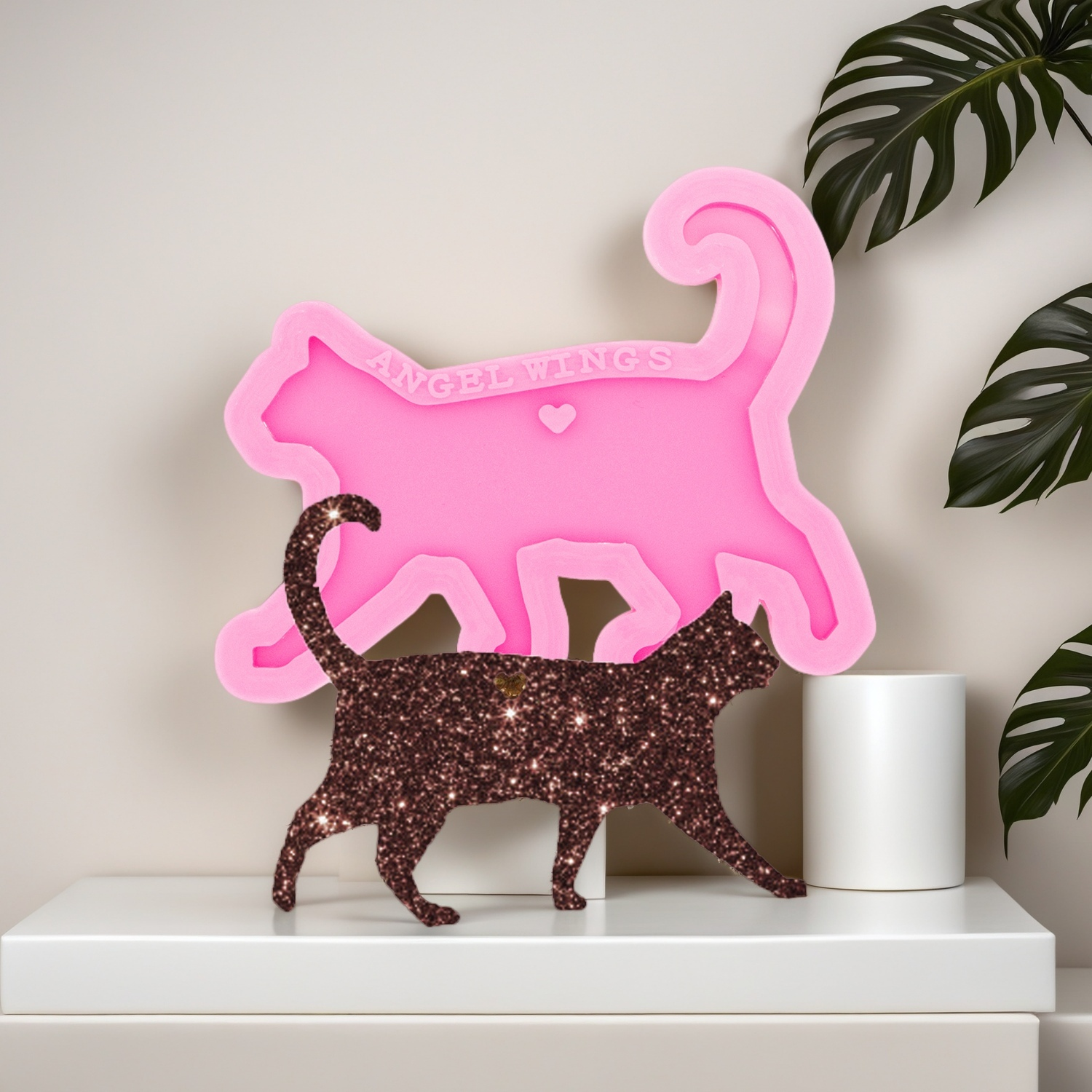 Silicone Cat Molds DIY Epoxy R - Resin Art A Keychain ulasan dan harga