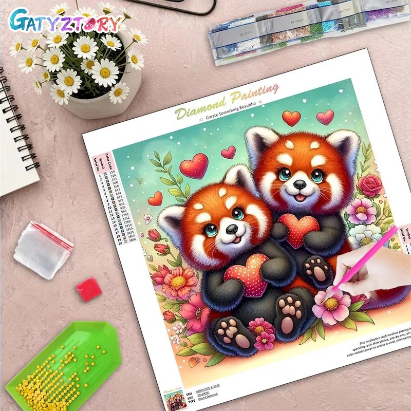 GATYZTORY Cartoon 5d Diamond P - Resin Art Ideas With Pictures ulasan dan harga