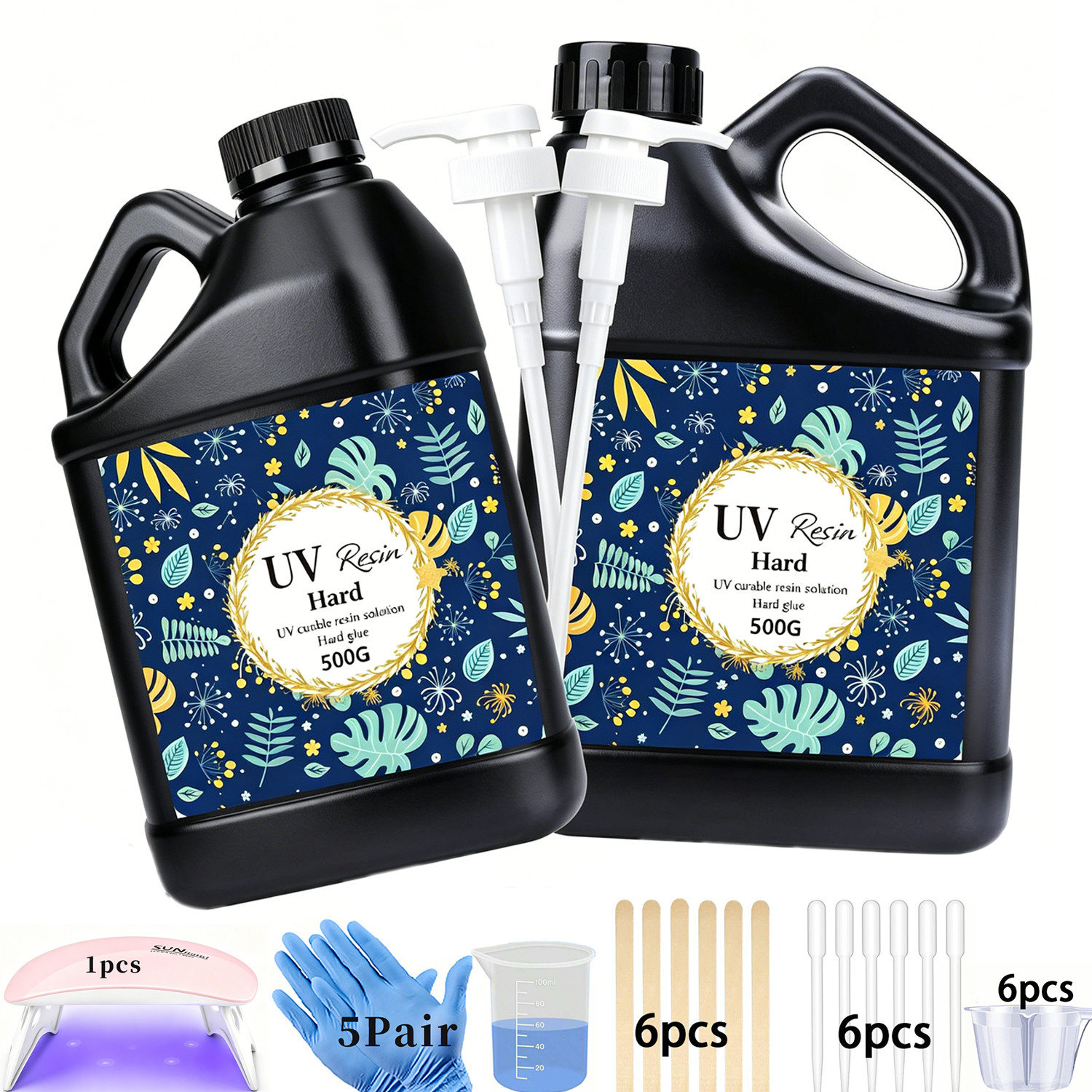 Crystal Clear&Low Odor,UV Ligh - Resin Art Uv Light ulasan dan harga