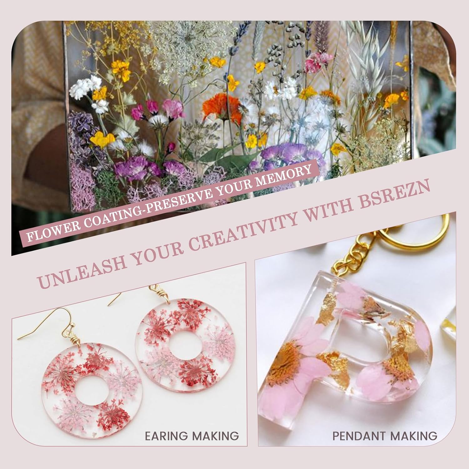 Crystal Clear&Low Odor,UV Ligh - Resin Art Uv Light ulasan dan harga