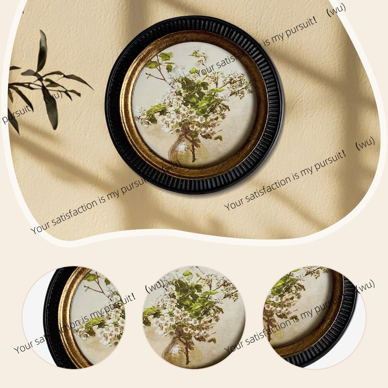 Round Photo Frame Embossed Pho - Resin Art Ideas With Pictures ulasan dan harga
