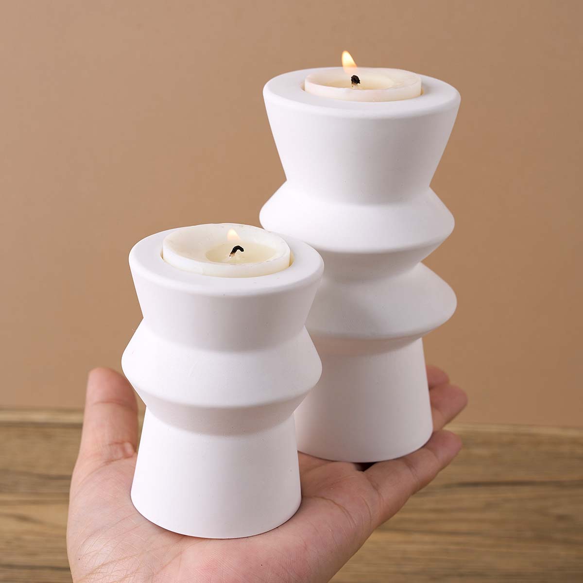 Nordic Candle Holder Silicone  - Resin Art Clay ulasan dan harga