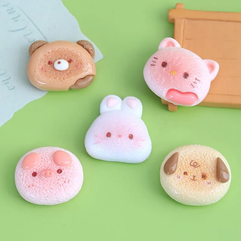 10Pcs Glossy Cartoon Rabbit Re - Resin Art Phone Case ulasan dan harga