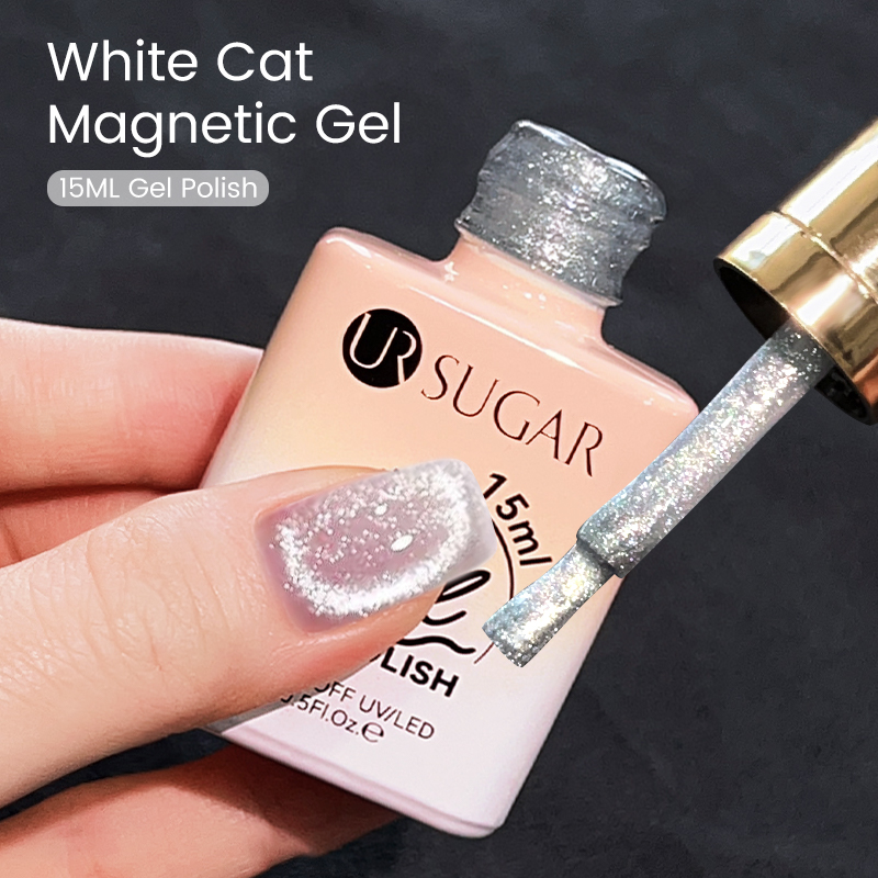UR SUGAR 15ml White Cat Magnet - Resin Art Uv Light ulasan dan harga