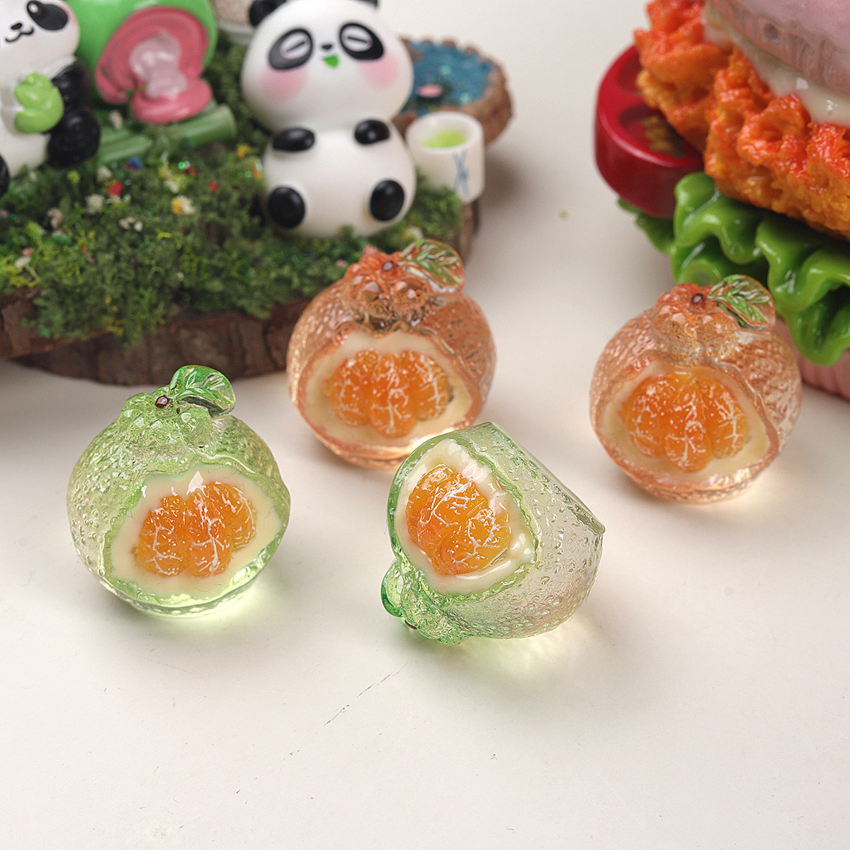 10pcs Cartoon 3D Resin Simulat - Resin Art Phone Case ulasan dan harga