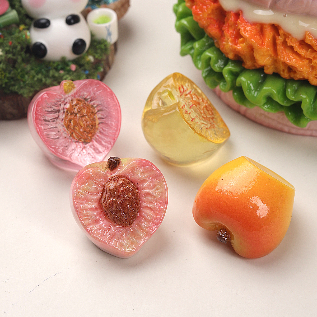 10pcs Cartoon 3D Resin Simulat - Resin Art Phone Case ulasan dan harga