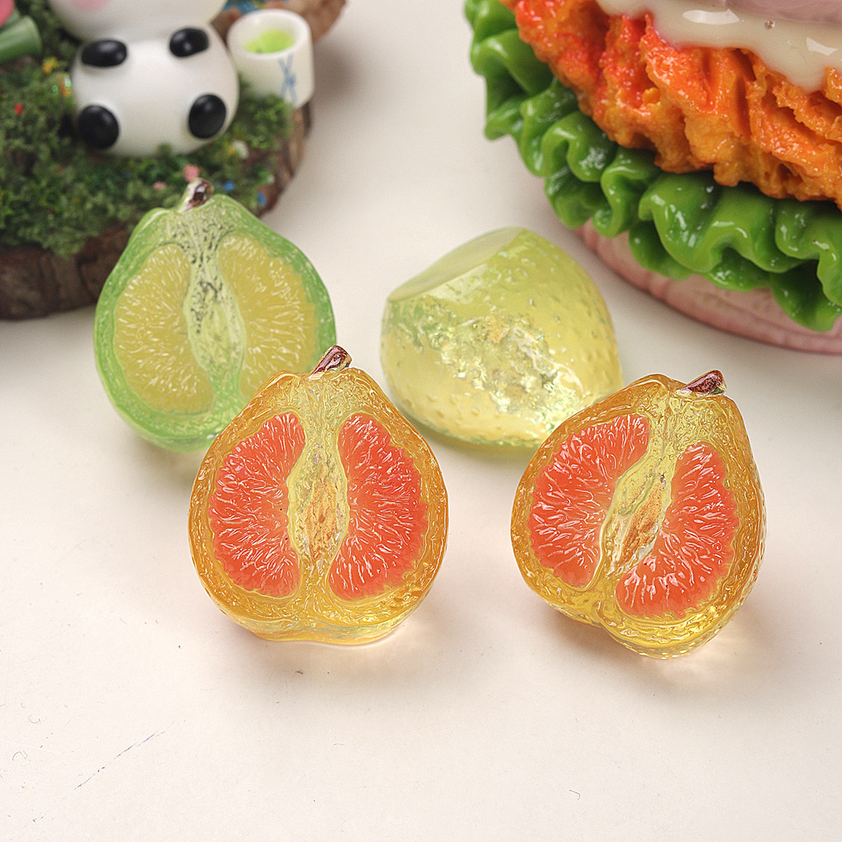 10pcs Cartoon 3D Resin Simulat - Resin Art Phone Case ulasan dan harga