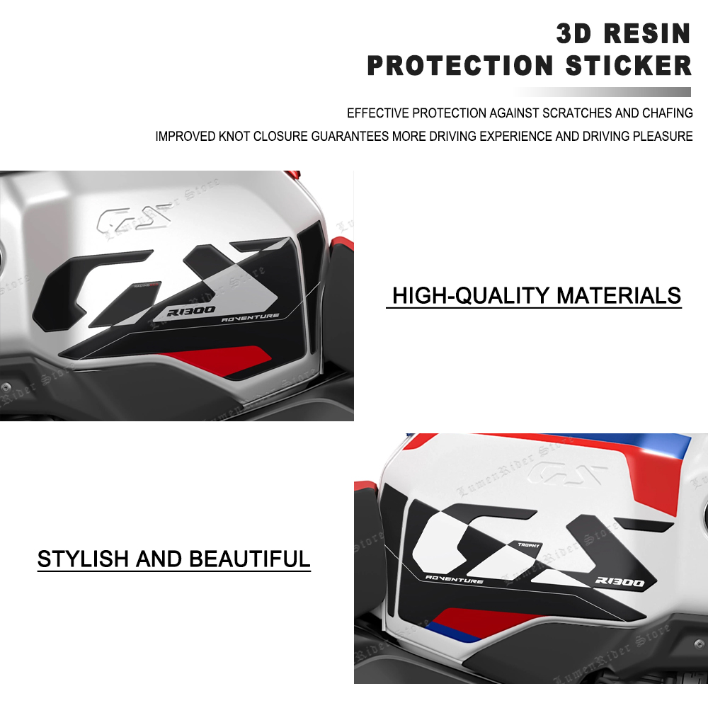 For BMW R 1300 GS ADV R1300GS  - Resin Art Sticker ulasan dan harga