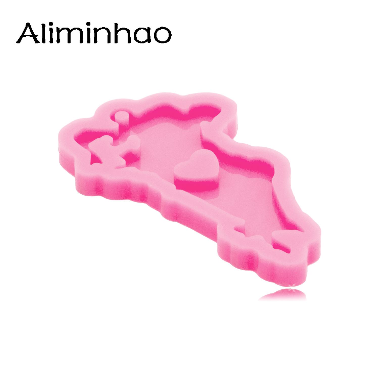DY1435 Shiny Bahrain Map Silic - Resin Art A Keychain ulasan dan harga