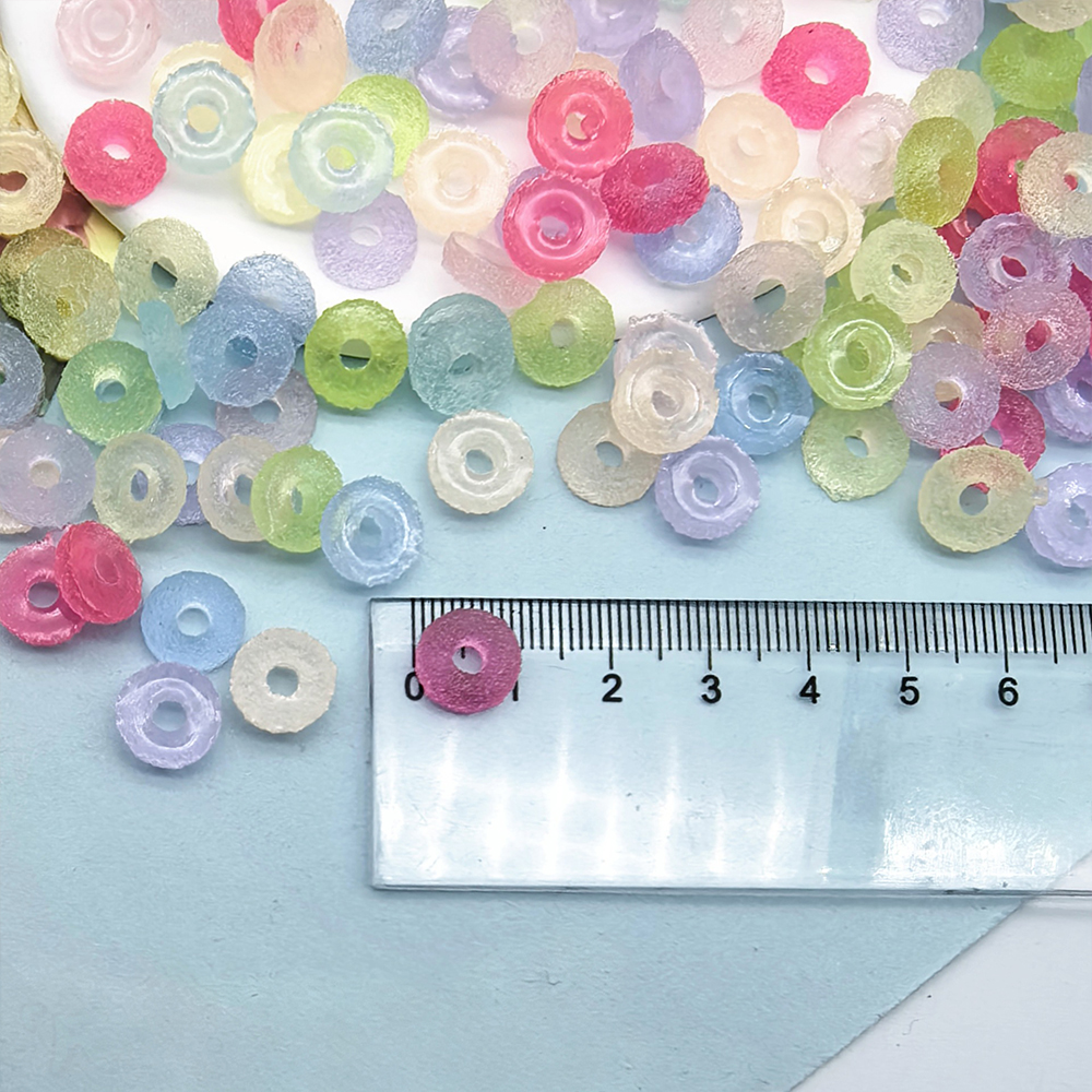 AE11 50Pcs 10mm Cute Sugar Don - Resin Art Phone Case ulasan dan harga