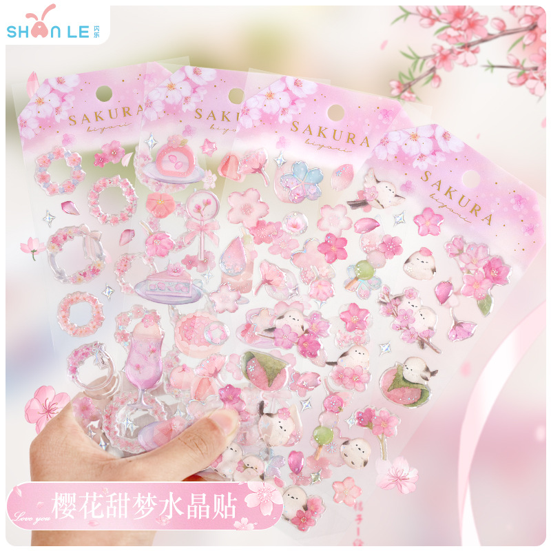Japanese Style Sakura Crystal  - Resin Art Phone Case ulasan dan harga