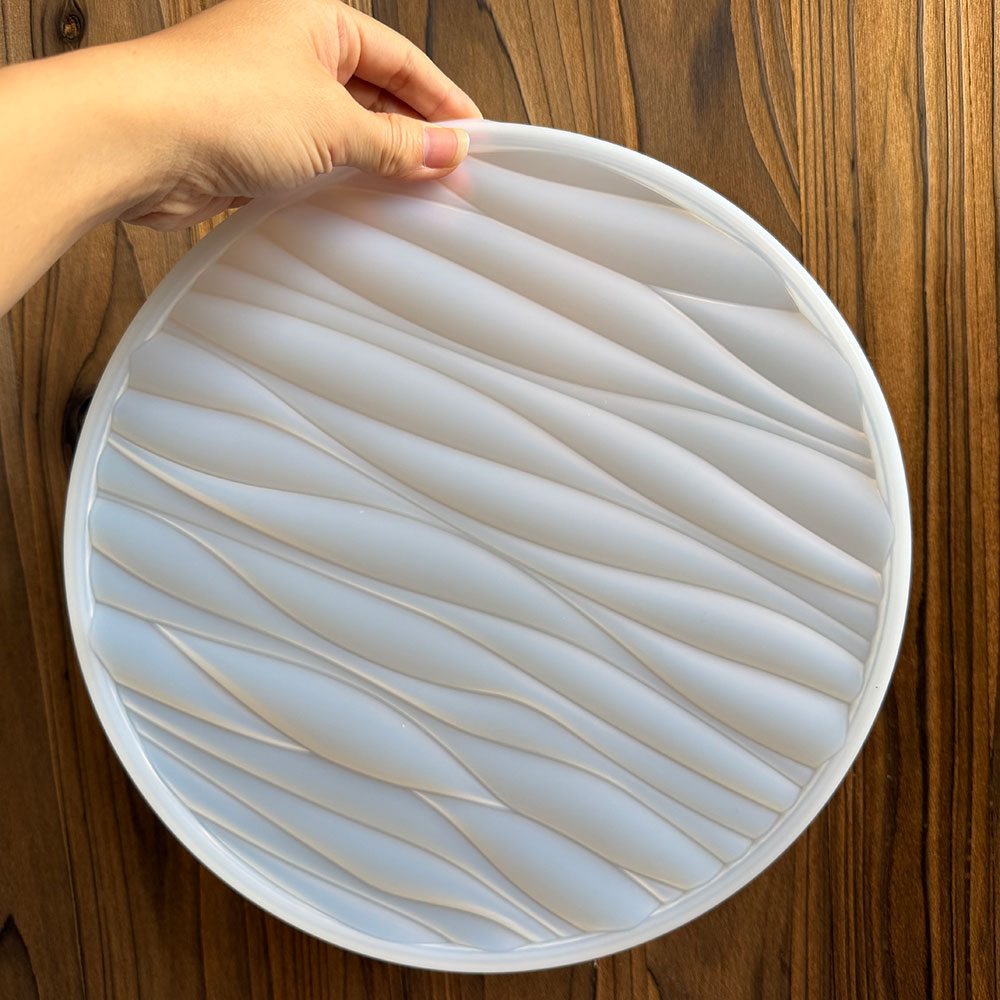 Large Round Tray Silicone Mold - Resin Art Tray ulasan dan harga