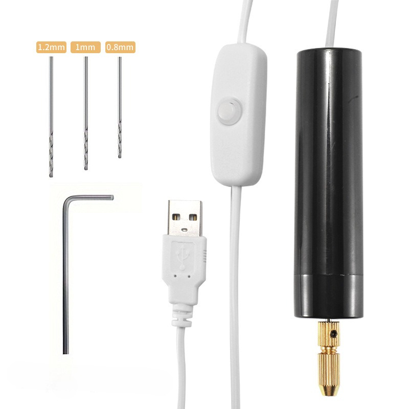 Mini USB Powered Electric Dril - Resin Art A Keychain ulasan dan harga