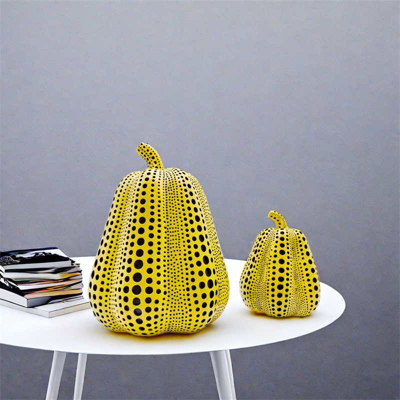 Yellow Pumpkin Resin Pigeon Ow - Resin Art Wedding Gift ulasan dan harga