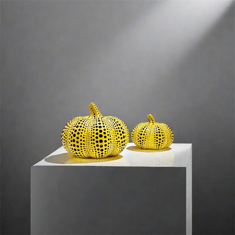 Yellow Pumpkin Resin Pigeon Ow - Resin Art Wedding Gift ulasan dan harga