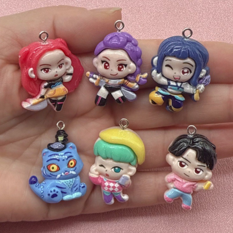 10pcs resin cartoon pendant, D - Resin Art Box ulasan dan harga