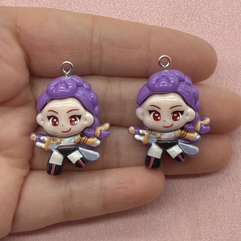 10pcs resin cartoon pendant, D - Resin Art Box ulasan dan harga