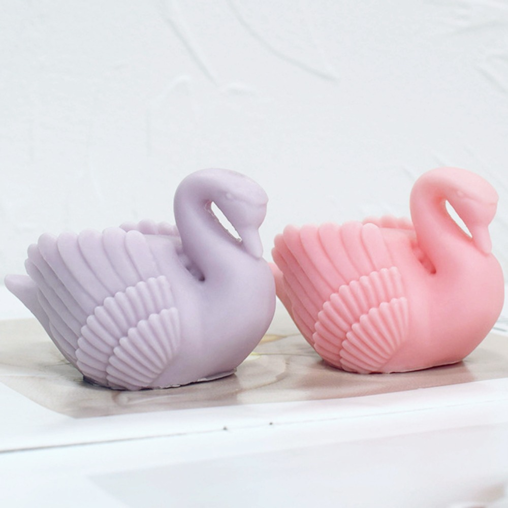 White Swan Silicone Candle Mou - Resin Art Wedding Gift ulasan dan harga