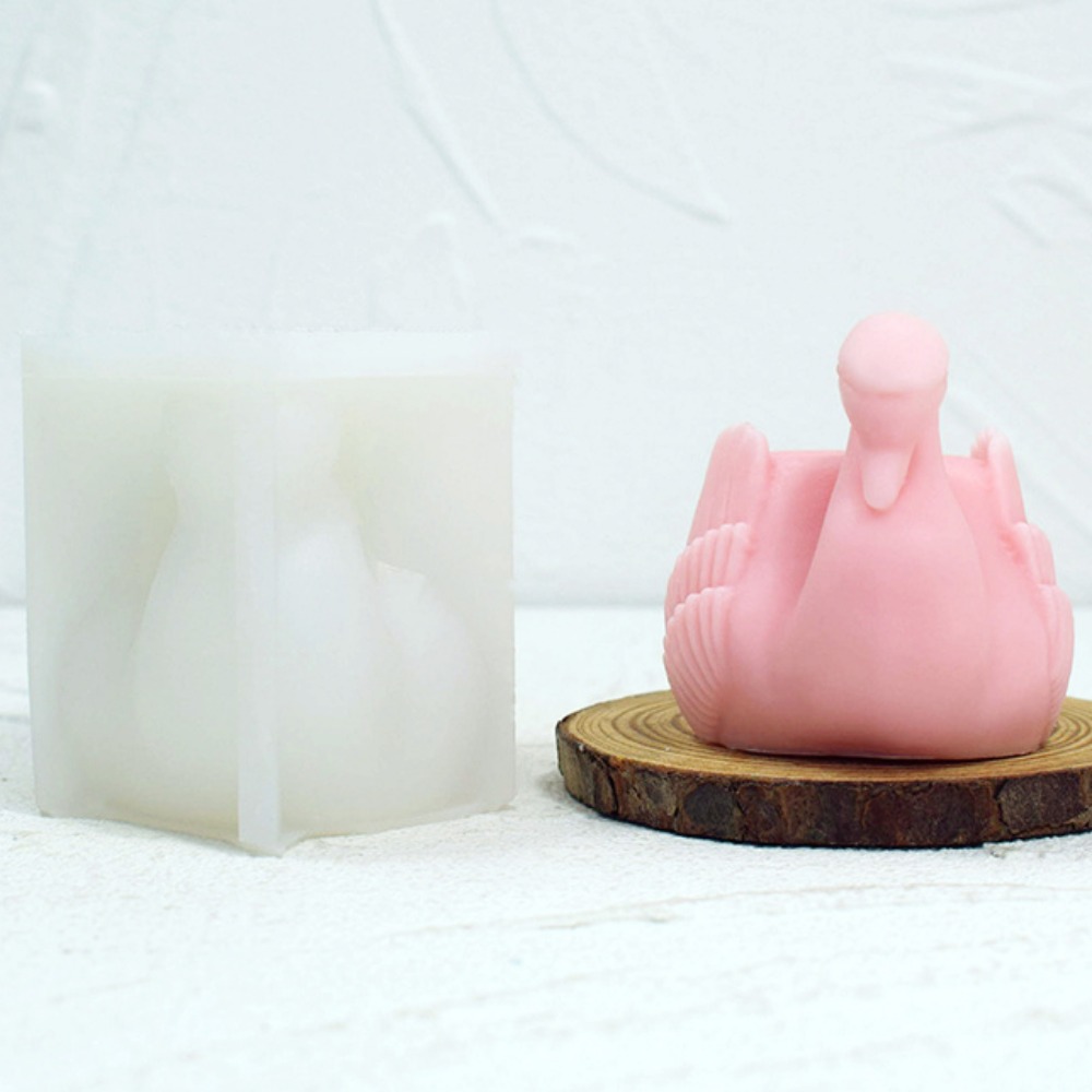 White Swan Silicone Candle Mou - Resin Art Wedding Gift ulasan dan harga