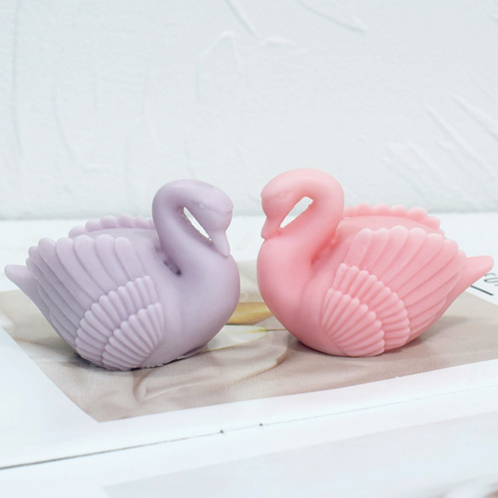 White Swan Silicone Candle Mou - Resin Art Wedding Gift ulasan dan harga