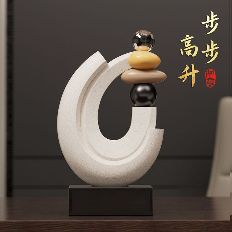 Home Decor Lucky Stone Statue  - Resin Art Wedding Gift ulasan dan harga