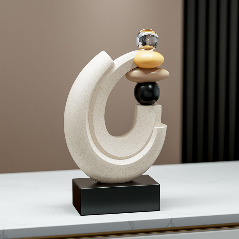 Home Decor Lucky Stone Statue  - Resin Art Wedding Gift ulasan dan harga