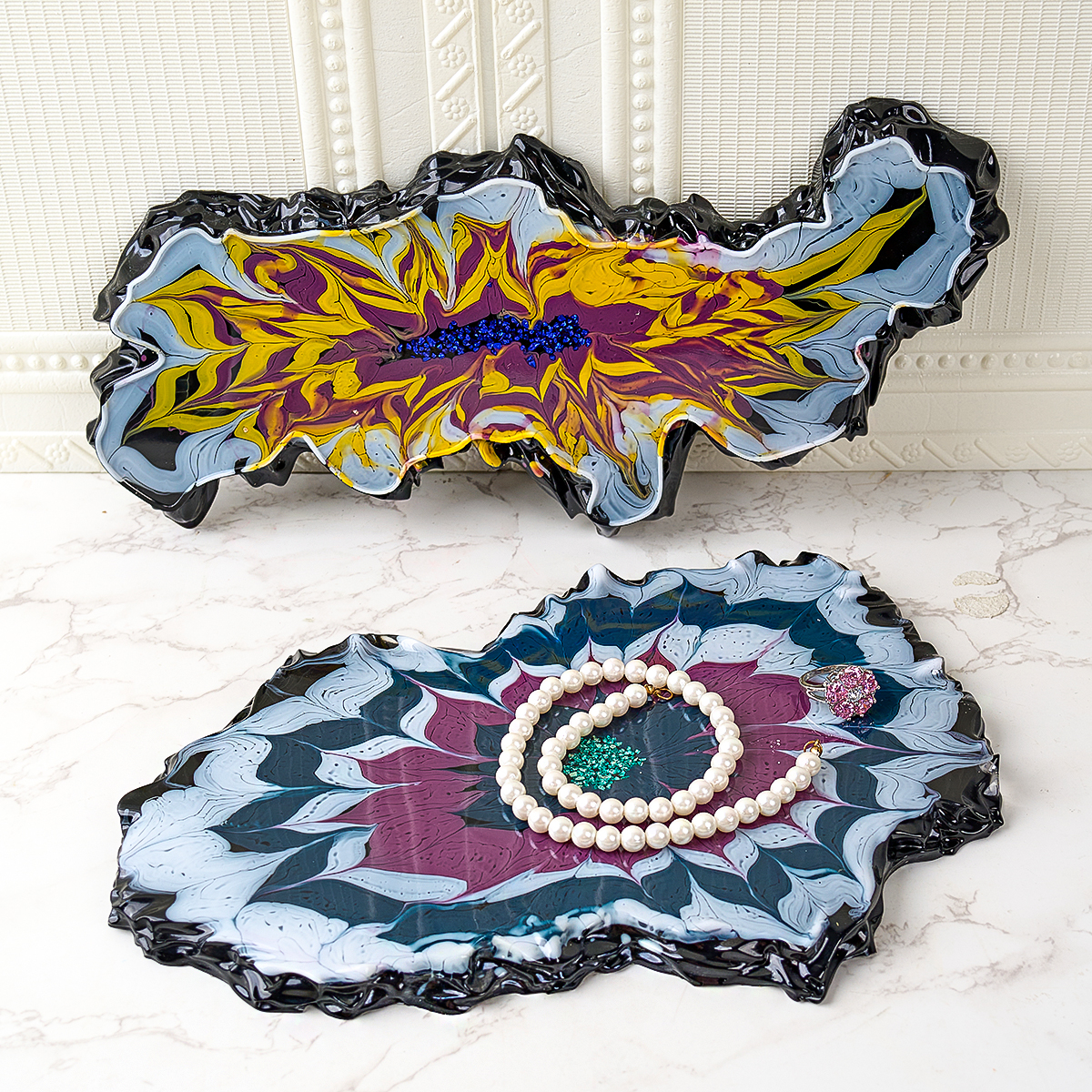 Irregular Large Tray Silicone  - Resin Art Tray ulasan dan harga