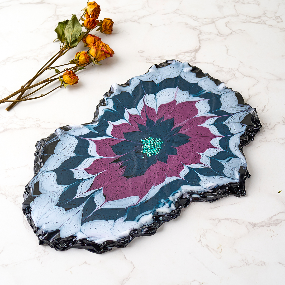 Irregular Large Tray Silicone  - Resin Art Tray ulasan dan harga