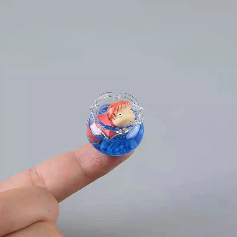 Studio Ghi bli Fish Tank Refri - Resin Art Sticker ulasan dan harga