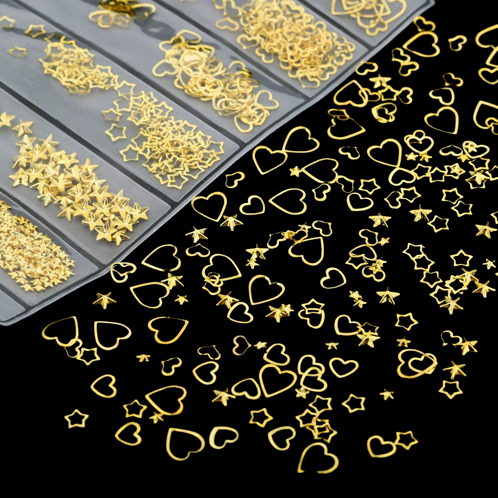 Mix Glitter Metal Frame Gold N - Resin Art Frame ulasan dan harga