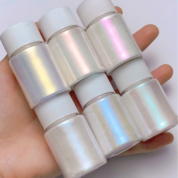 1/6Colors Aurora Mermaid Pearl - Pearl Powder Resin ulasan dan harga