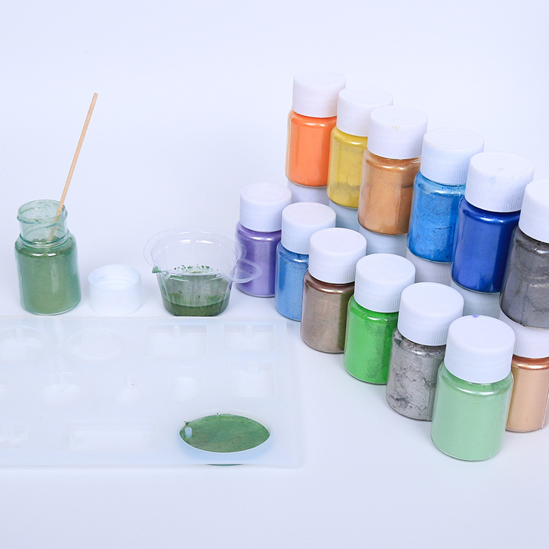 20ml-54colors Slim Pearl Nail  - Pearl Powder Resin ulasan dan harga