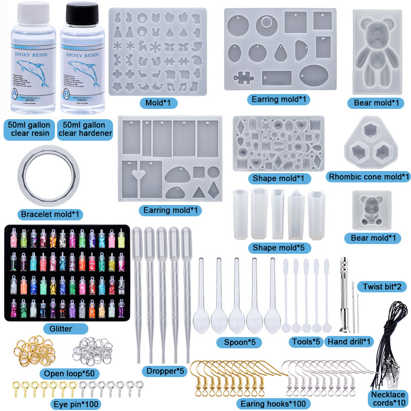 Epoxy Resin Silicone Molds Sta - Resin Art A Keychain ulasan dan harga
