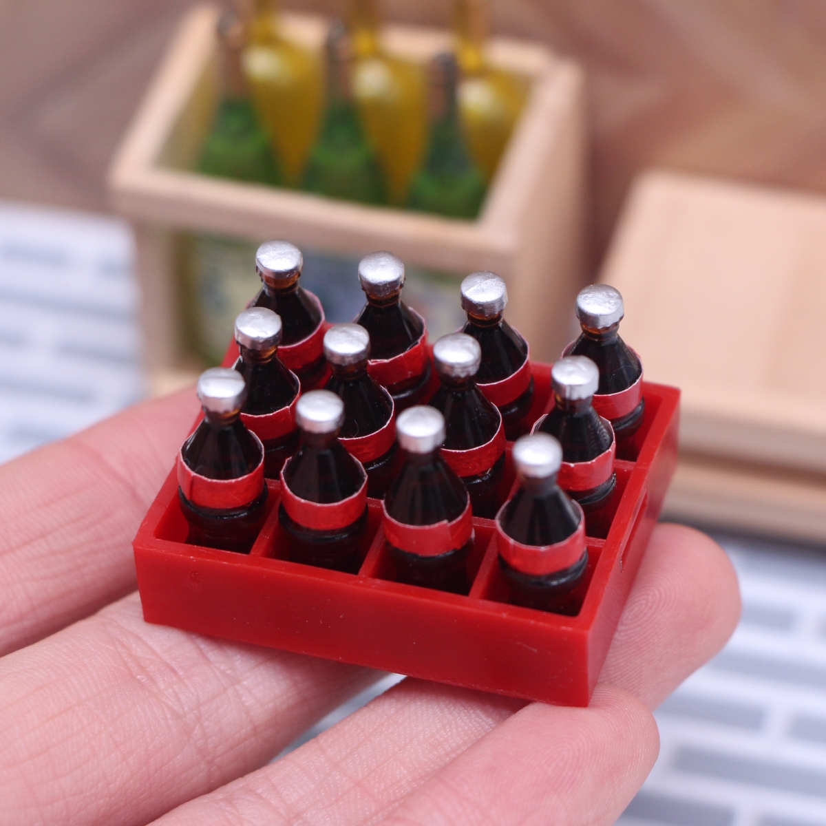 13Pcs/Set Dollhouse Miniature  - Resin Art Tray ulasan dan harga