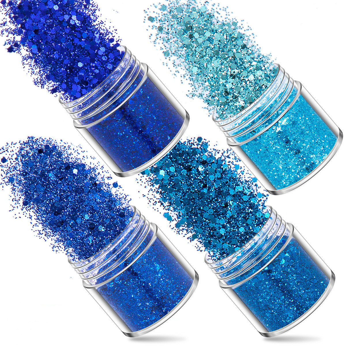 SNASAN 4Pcs Color Superfine Gl - Resin Art Glitter ulasan dan harga