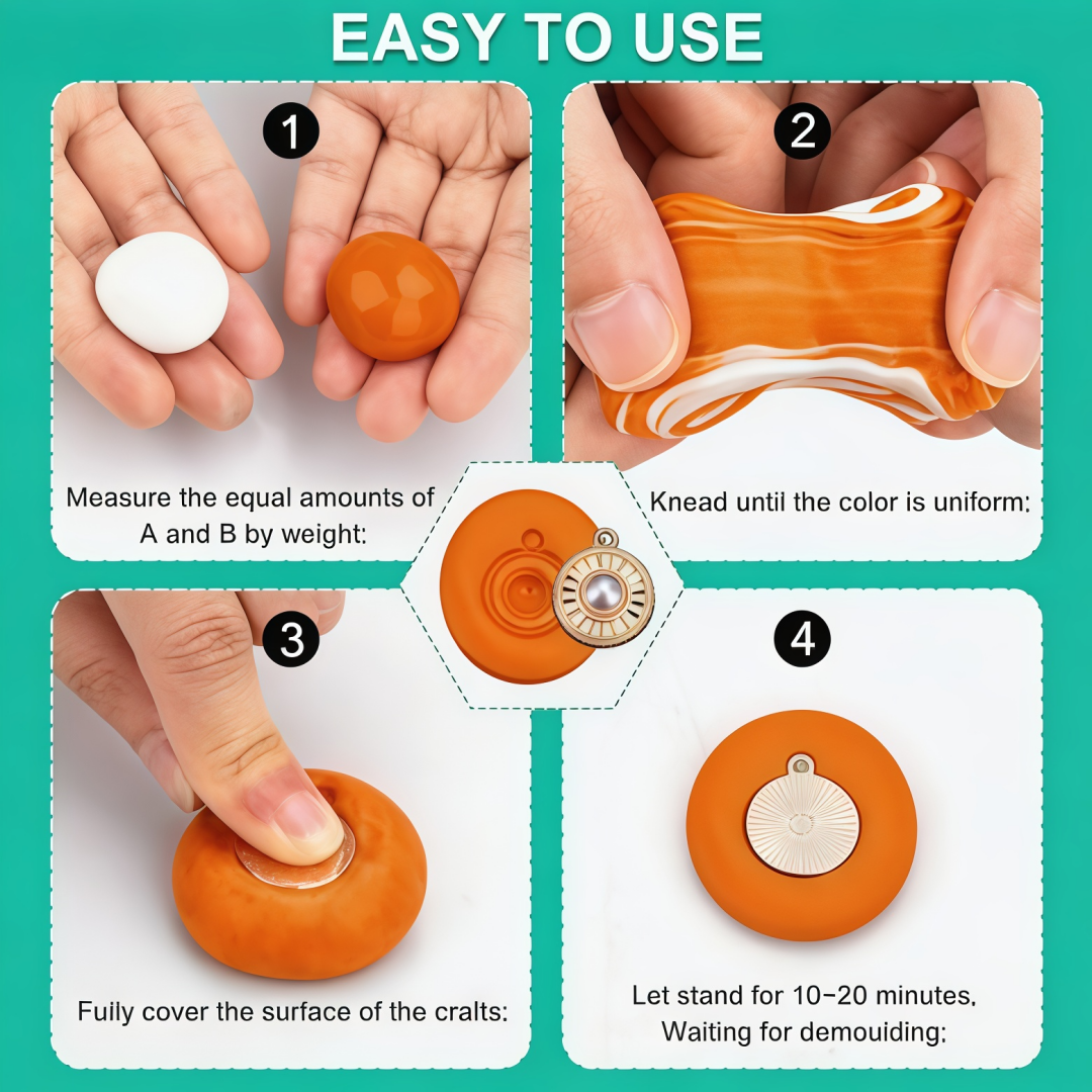 Silicone Putty DIY Crafting Se - Resin Art Diy ulasan dan harga