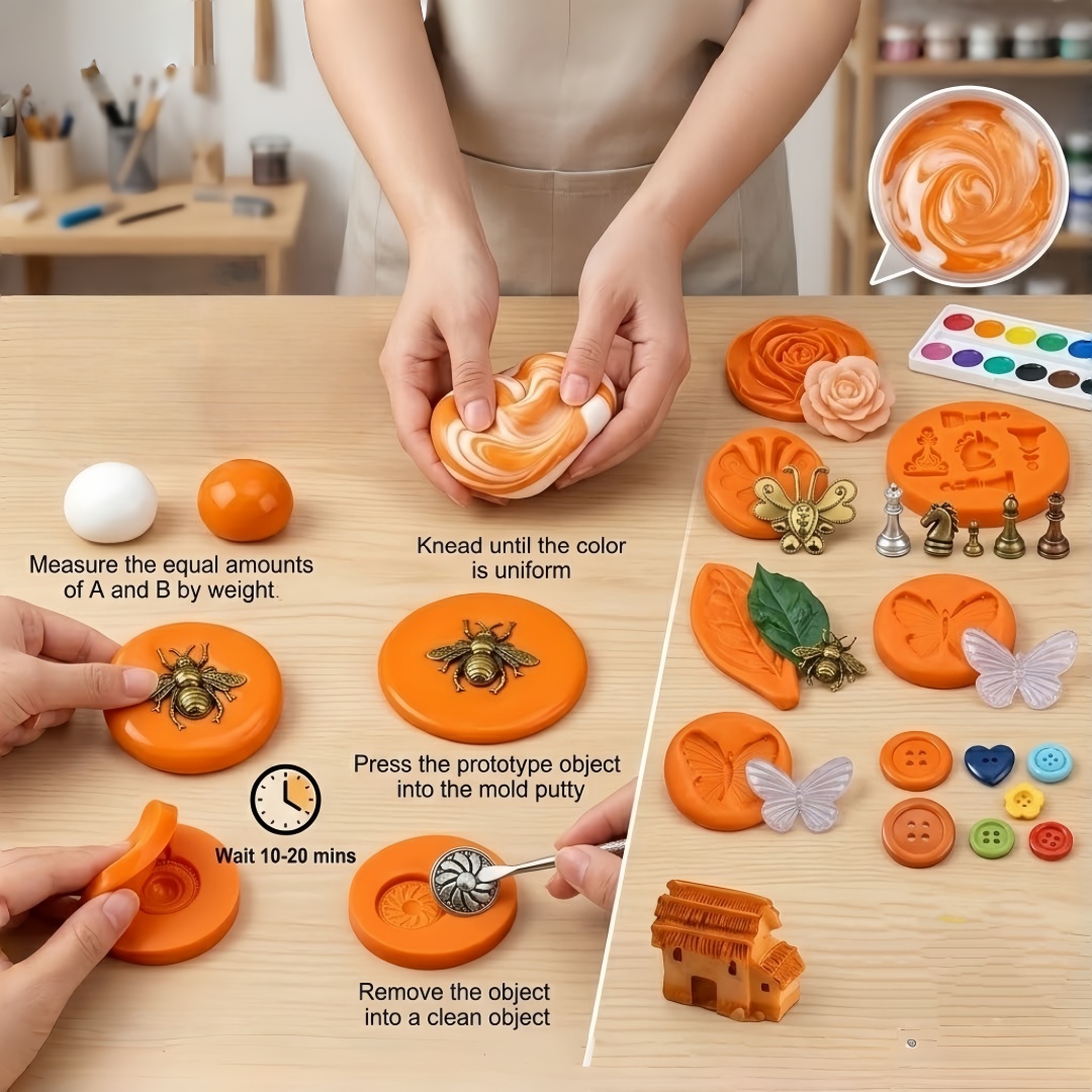 Silicone Putty DIY Crafting Se - Resin Art Diy ulasan dan harga