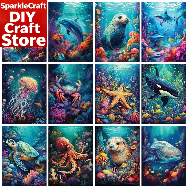 1PC frameless  Full Square Rou - Resin Art Kits ulasan dan harga