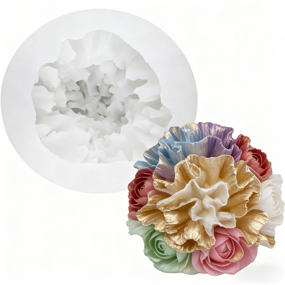 3-Piece Silicone Molds for Ros - Resin Art Wedding Gift ulasan dan harga