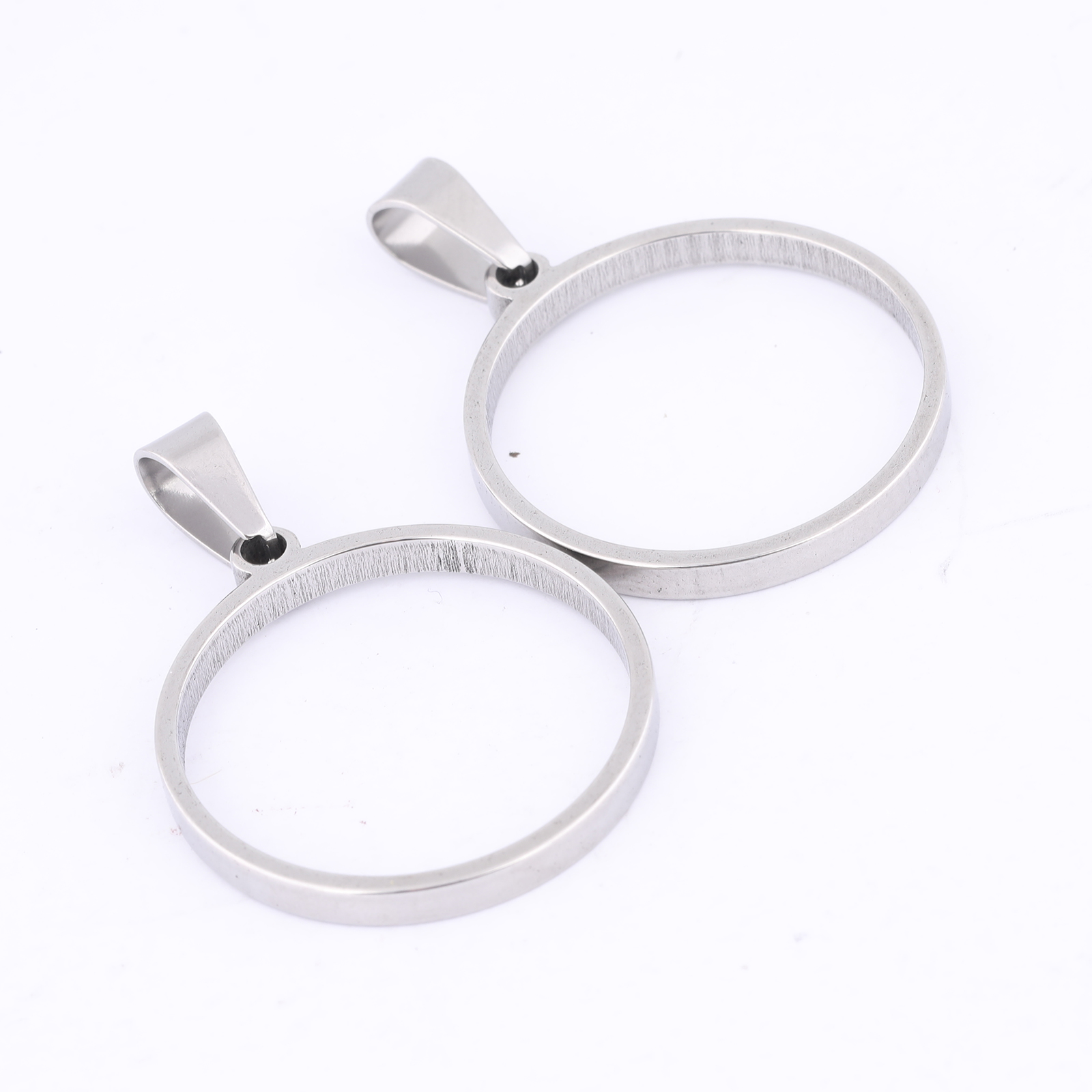 10pcs 25mm Round Open Bezel Ch - Resin Art Box ulasan dan harga