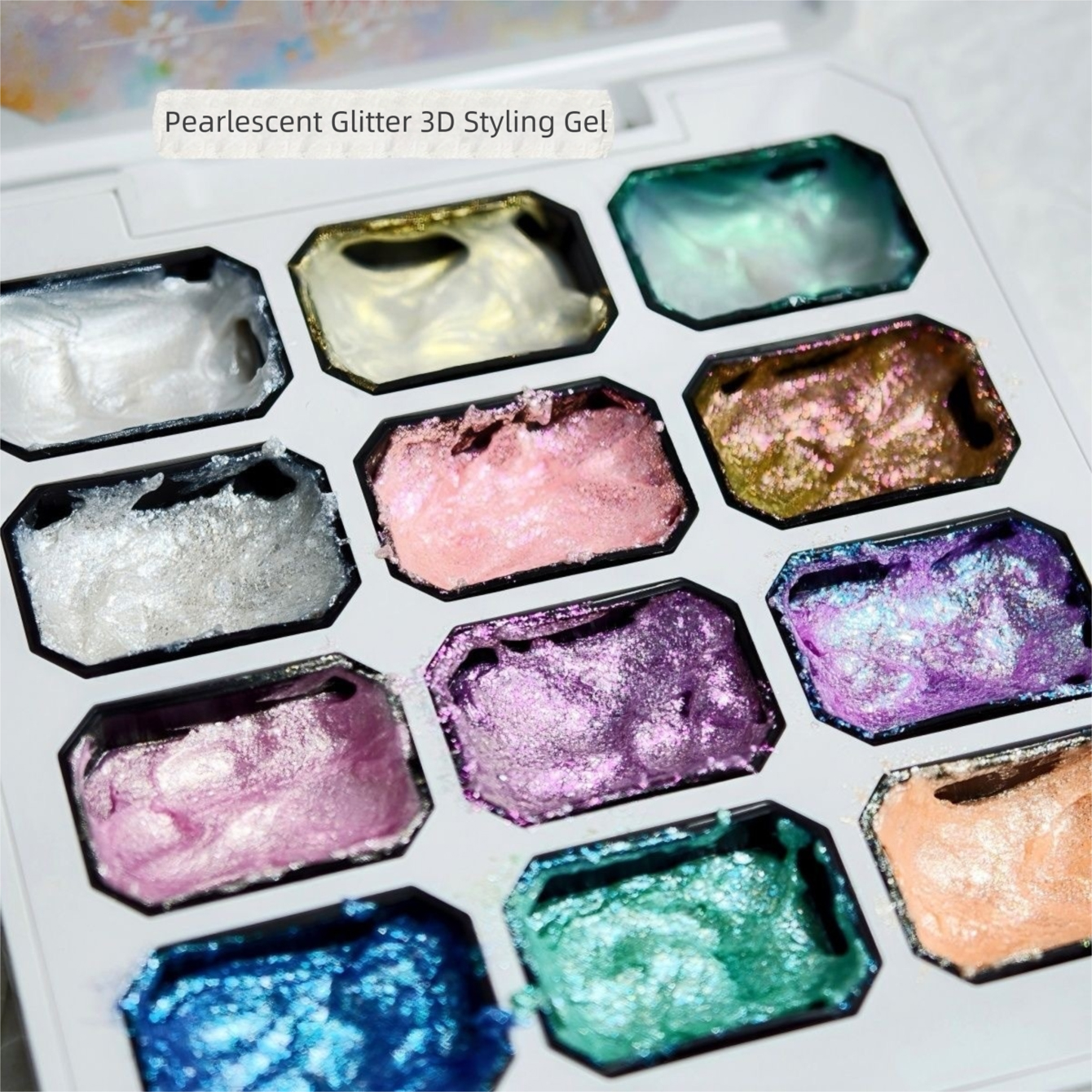 12-color Fairy Pearl Light Pow - Pearl Powder Resin ulasan dan harga